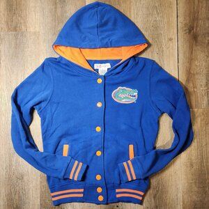 🐊🧡💙Florida Gators E5 College Classics SEC NCAA Snap Button Hooded Jacket-S